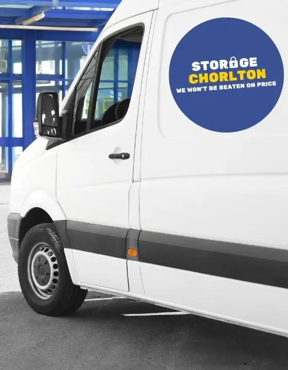 Storage Chorlton branded removal van